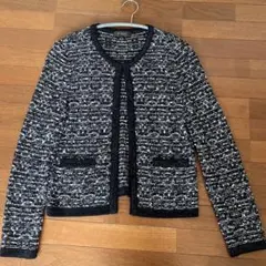 リフレクト　ニットジャケット