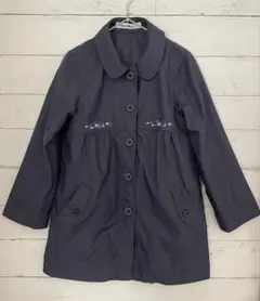 ファミリア 小学校受験 ネイビー スプリングコート