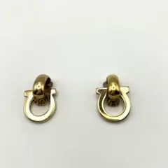 フェラガモ Ferragamoガンチーニ スィング イヤリング ゴールドのサムネイル