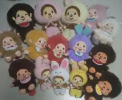 モンチッチ チムたん ピンク ぬいぐるみ レトロ フルーツ まとめ売り