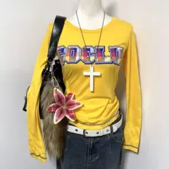 COCOLULU Tシャツ ロンT 平成　ギャル　y2k グランジ　フェアリー