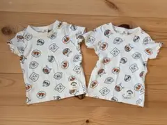 アンパンマンTシャツ 総柄 2着セット