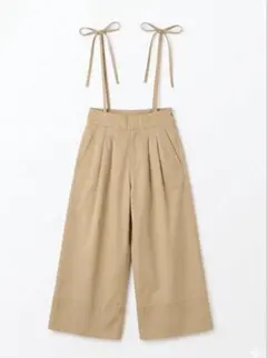LOWRYS FARM サロペット ベージュ Lのサムネイル