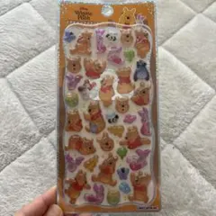 【正規品】ディズニー くまのプーさん プチドロップステッカー シール ボンドロ