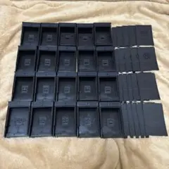 intax mini チェキフィルム 使用後の黒箱 空ケース 20個