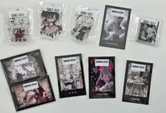 背骨ロング　ウェブポン　缶バッジ　アクキー　チェキ　ミニアクリルブロック