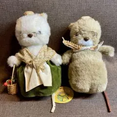 サンアロー 夢の回転木馬 プリムローズネズミ ぬいぐるみ ヴィンテージ 難あり