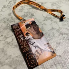 巨人 読売ジャイアンツ 6 坂本勇人 選手フォトキーホルダー クリア