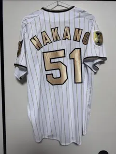 阪神 タイガース 中野拓夢 優勝エンブレム レプリカ ユニフォーム L