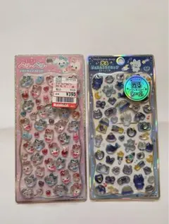 まじかるベリーベリープチドロップステッカー、光るジュエルプチドロップ