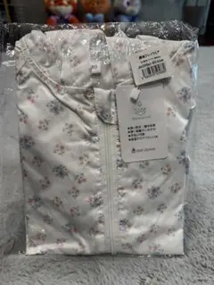 花柄 防水レインコート サイズ80