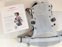 美品✨BabyBjorn ベビービョルン ベビーキャリア ハ－モニ－ シルバー