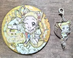 キュアレモネード　つながるアクリルチャーム&缶バッジ　プリキュア5gogo