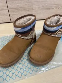 ugg pendleton コラボ　ショートブーツ　限定品　冬