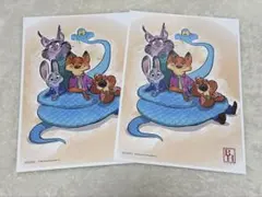 映画　ズートピア2 入場者プレゼント　第6弾　プレミアムアートボードA5