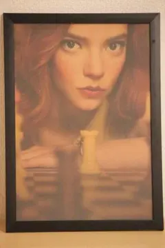 クイーンズ・ギャンビット　ポスター　額付き