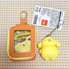 ウィンドウチャームケース カラフルコレクション ポムポムプリン キーホルダー