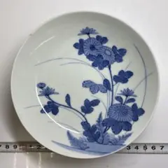 江戸時代末期～明治時代初期頃　後期色鍋島 色絵　唐草文様　約12.5cm　小皿 鍋島の取扱商品 | 東洋古陶磁の前坂晴天堂