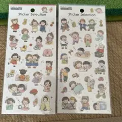 セリア　ステッカーコレクション　キッズ　赤ちゃん女の子男の子