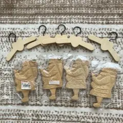 トールペイント　白木材料　サンタクロース　ミニハンガー