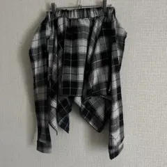 SHEIN レイヤード スカート チェック柄 サブカル系のサムネイル