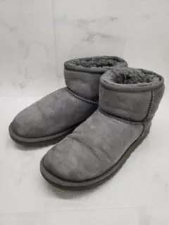 UGG CLASSIC MINI ムートンブーツ グレー 23