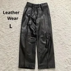 レザーパンツ カジュアルパンツ