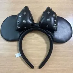 ディズニー カチューシャ ブラック スタッズ