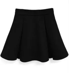 GRL グレイル　インパン裏地付きフレアミニスカート