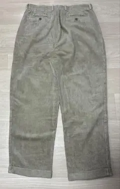 NATURAL ISSUE 古着 ツータック 細畝コーデュロイパンツ