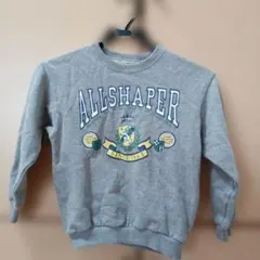 ALLSHAPER グレー トレーナー サイズ120　レトロ品