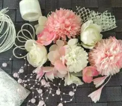 バンビ様専用　#892 成人式髪飾り 振袖髪飾り 編みおろし 前撮り 振袖