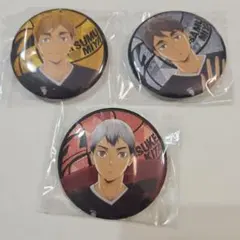 ハイキュー!! ラメキラ缶バッジ 稲荷崎