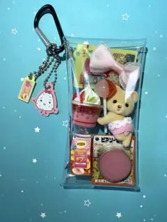 ガチャ詰めポーチ　ピンク系