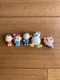 クレヨンしんちゃん ミニフィギュアセット 5体