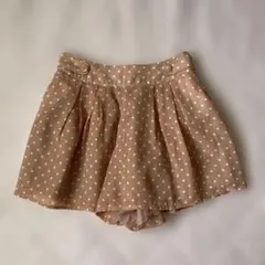 オリーブデオリーブ キュロット スカート ショートパンツ シフォン 水玉 ドットのサムネイル