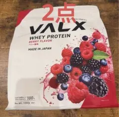 U未開封VALX WHEY PROTEIN ベリー風味 &チョコ1000g - メルカリ