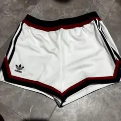 adidas デサント製 ヴィンテージ ショートパンツ M 1980年代のサムネイル
