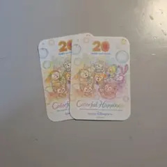 Duffy & Friends ステッカー2枚セット