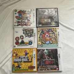 3DSゲームソフトセット6本
