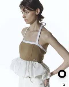 Bibiy. COLENNE RUFFLE TOP ホワイト - メルカリ