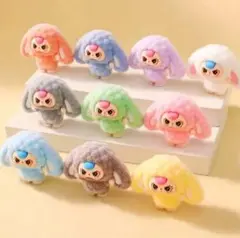 ベイビースリー　デザイン　フロッキーフィギュア