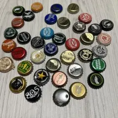 アメリカで買って飲んでたビールキャップ 約35個 セット　王冠