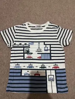 familiar ファミリア ボーダー Tシャツ 半袖 ボート 100 - メルカリ