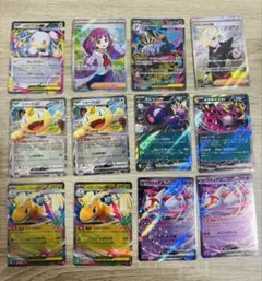 メガタブンネex、タロ、メガシャンデラex、グラジオの決戦、ニャースex 2枚のサムネイル