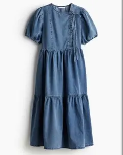 H&M　デニム パスリーブワンピース