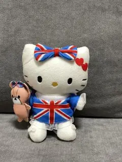 ハローキティ イギリスキティ　マスコット