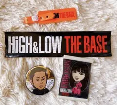 HiGH&LOW THE BASE グッズセット　ステッカー　バッチ　ガチャ