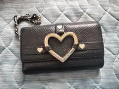 Pinky&Dianne 黒 三つ折り財布①