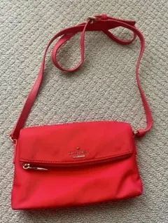【即購入OK】kate spade 赤 ショルダーバッグ